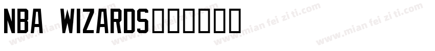 NBA Wizards字体转换
